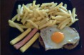 Hamburguer no Prato